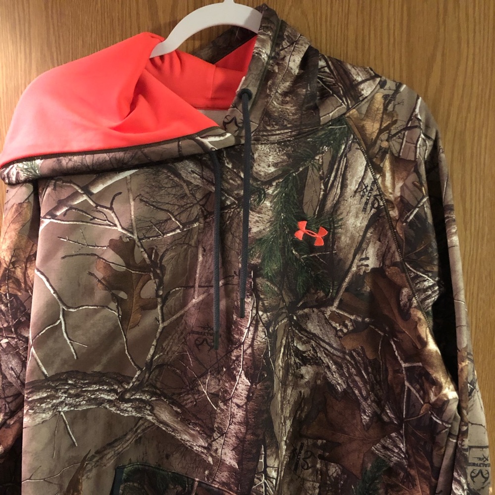 Under Armor camouflage hoodie